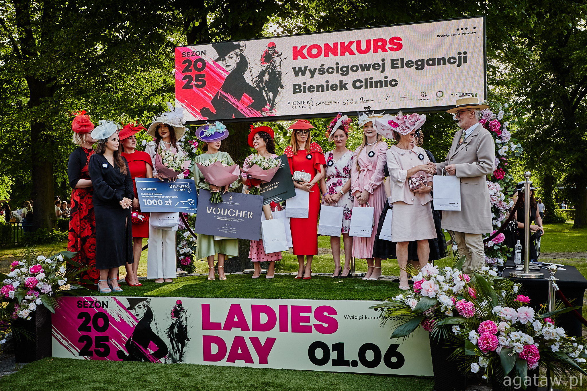 img: Wyniki konkursu “Wyścigowa elegancja Bieniek Clinic”