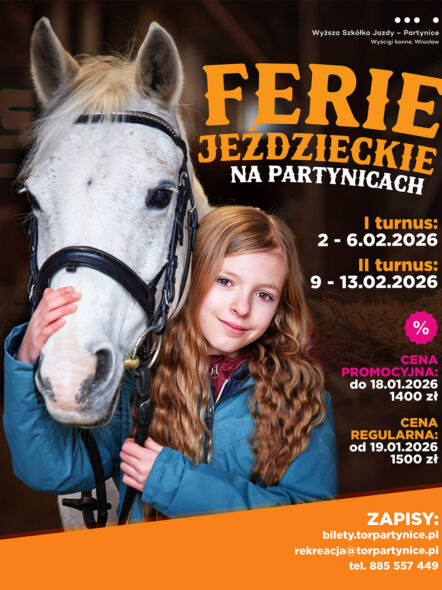img: Ferie jeździeckie 2026 na Partynicach